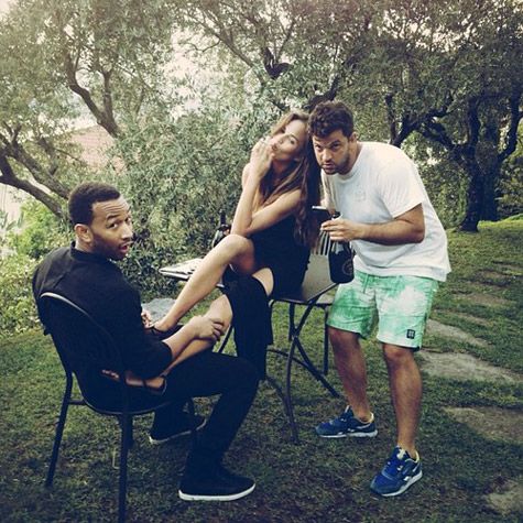 John Legend & Chrissy Teigen GET NAKED For The "All Of Me" Video Shoot
